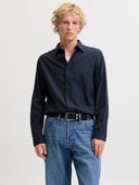 JJEFIELD MELANGE SHIRT LS SN 12298562