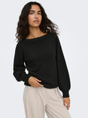 JDYRUE GLITTER L/S BOAT PULLOV E KNT NOOS 15330648