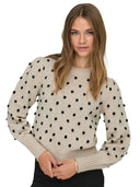 JDYSIGRID LIFE L/S ONECK PUFFD OT PUL KNT 15304813