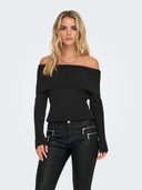 ONLKATIA LS OFF SHOULDER KNT N CA 15311830