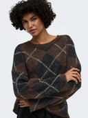 ONLNOEME LS PATTERN O-NECK KNT 15378140