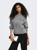 ONLLISA LS BOW PULLOVER KNT NO OS 15366920