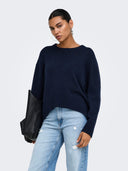 ONLALIVIA LS HIGH-LOW O-NECK N OOS KNT 15383977