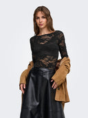 ONLRUE L/S LACE BODYSTOCKING 15384367