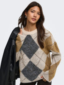 ONLNOEME LS PATTERN O-NECK KNT 15378140