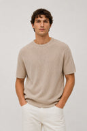 JORCASSIS KNIT TWISTED SS CREW NECK 12295278