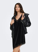 ONLEZZIA S/L ASSY VELVET LACE DRESS WVN 15383731