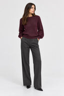 JDYRUE GLITTER L/S BOAT PULLOV E KNT NOOS 15330648