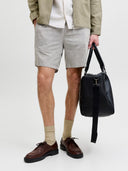 JPSTACE JJSUMMER LINEN BLEND S HORT SN 12248627