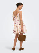 ONLSILYA S/L V-NECK SHORT DRES S WVN EX 15382516