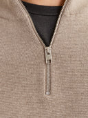 JPRBLAMILANO STITCH KNIT HALF ZIP SN 12259664