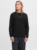 JJEORGANIC BASIC TEE LS O-NECK  NOOS 12279538