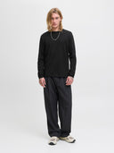 JJEORGANIC BASIC TEE LS O-NECK  NOOS 12279538