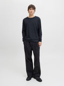 JJEORGANIC BASIC TEE LS O-NECK  NOOS 12279538