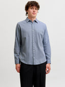 JJEFIELD MELANGE SHIRT LS SN 12298562