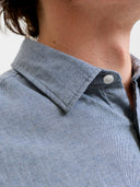 JJEFIELD MELANGE SHIRT LS SN 12298562