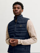 JJEKINGSLEY LIGHT BODYWARMER C OLLAR NOOS 12298870