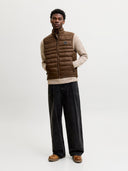 JJEKINGSLEY LIGHT BODYWARMER C OLLAR NOOS 12298870