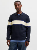 JORFREDERIKSBERG KNIT LS STRUC TURE POLO 12300037