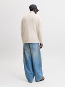 JORFREDERIKSBERG OLLIE KNIT HA LF ZIP 12300467