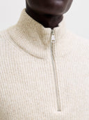 JORFREDERIKSBERG OLLIE KNIT HA LF ZIP 12300467
