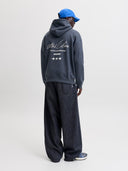 JCOCLUB BACK SCRIPT PRINT SWEA T HOOD SN 12300458