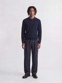 JPRBLURILEY KNIT POLO LS 12299904