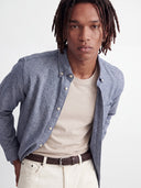 JPRBLUHARVEY TWILL SOLID L/S S HIRT SN 12302264