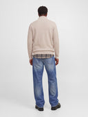 JPRBLUSTANLEY KNIT HALF ZIP BF 12305683
