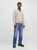 JPRBLUSTANLEY KNIT HALF ZIP BF 12305683