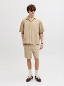 JORMONTAUK WAVY TEXTURE SHIRT SS SN 12293555