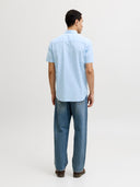JPRBLUSUMMER LIN. BL. SHIELD S S SHIRT SN 12295803