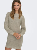 JDYWHITNEY MEGAN L/S BOAT DRES S KNT NOOS 15234103