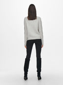 JDYANDREA L/S ZIP CABLE PULLOV E KNT NOOS 15242811