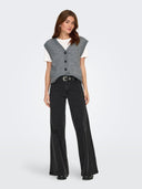 JDYSUPER S/L V-NECK VEST KNT N OOS 15354100