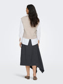 JDYSUPER S/L V-NECK VEST KNT N OOS 15354100