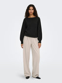 JDYRUE GLITTER L/S BOAT PULLOV E KNT NOOS 15330648