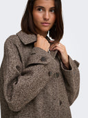 JDYVINGA HERRINGBONE LONG COAT  OTW YFM 15376696