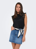 JDYLOTAS S/L LACE TOP JRS NOOS 15371696
