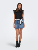 JDYLOTAS S/L LACE TOP JRS NOOS 15371696