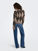 JDYBIANKA L/S ARGYLE PULLOVER KNT NOOS 15381327