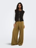 JDYEIRA LIFE S/L ON BUTTON VES T KNT NOOS 15359800