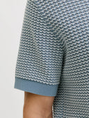 JPRBLUKINGSLEY KNIT POLO SS LN 12291058