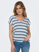 ONLLIRA LIFE S/S V-NECK TOP JR S NOOS 15252103