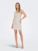 ONLSIESTA LIN BL SL SHORT DRES S PNT NOOS 15357797