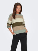ONLATIA L/S STRIPE PULLOVER KN T NOOS 15220044