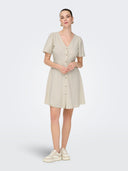 ONLVITA LIFE S/S SHORT DRESS N OOS WVN 15317914