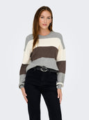 ONLATIA L/S STRIPE PULLOVER KN T NOOS 15220044