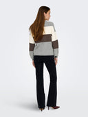 ONLATIA L/S STRIPE PULLOVER KN T NOOS 15220044