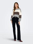 ONLATIA L/S STRIPE PULLOVER KN T NOOS 15220044